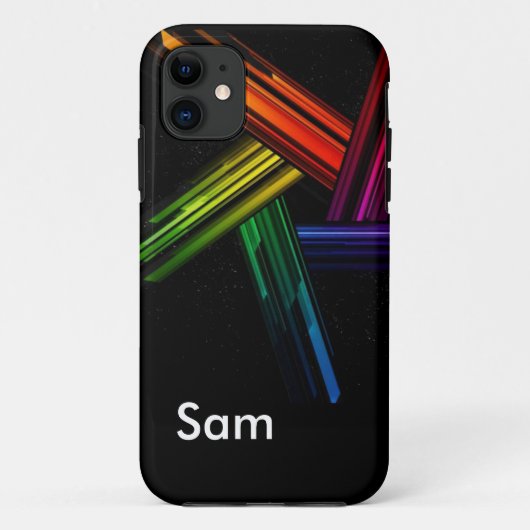 Abstract aangepast iPhone 5 Hoesje (Achterkant)