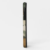 Abstract aardetoon mobiel Hoesje (Achterkant/links)
