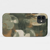 Abstract aardetoon mobiel Hoesje (Achterkant (horizontaal))