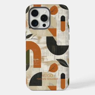 Abstract Aardse Botanische - Minimalistische Natuu iPhone 15 Pro Max Case