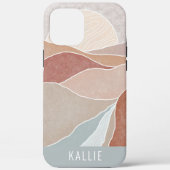 Abstract aardwoestijnlandschap Case-Mate iPhone case (Achterkant)