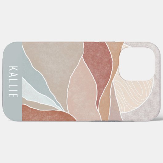 Abstract aardwoestijnlandschap Case-Mate iPhone case (Achterkant (horizontaal))