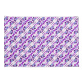 Abstract Abalone Schelp 1 Kussensloop (Achterkant-Rechts)