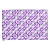 Abstract Abalone Schelp 1 Kussensloop (Voorkant-Rechts)