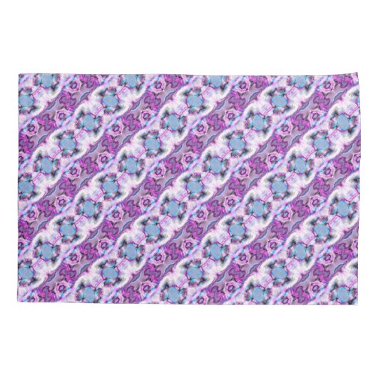 Abstract Abalone Shell 3 Kussensloop (Achterkant-Links)