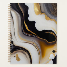 Abstract abstract wit, zwart en gouden