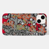 abstract-abstractie Case-Mate iPhone case (Achterkant (horizontaal))