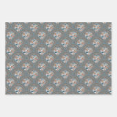 Abstract accent Mandala Art Deco Scallop Inpakpapier Vel (Voorkant 3)