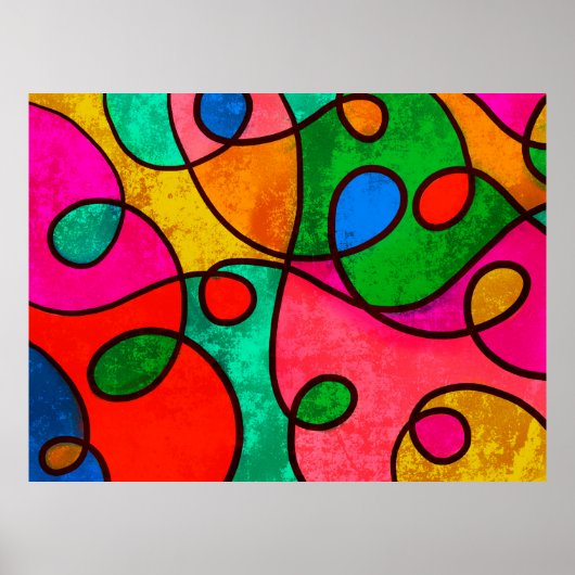 Abstract achtergrond grafisch ontwerp poster (Voorkant)