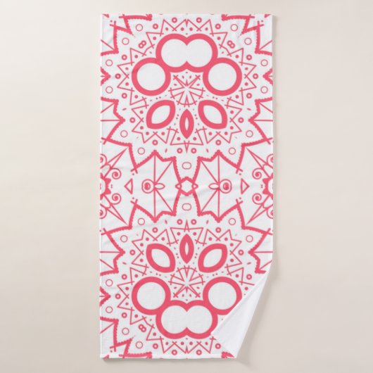 Abstract achtergrondontwerp en patroon3d badhanddoek (Badhanddoek)