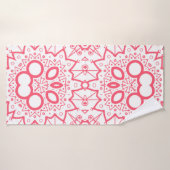 Abstract achtergrondontwerp en patroon3d badhanddoek (Badhanddoek)