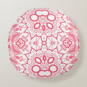 Abstract achtergrondontwerp en patroon3d rond kussen