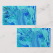 abstract achtergrondschilderij visitekaartje (Voorkant / Achterkant)