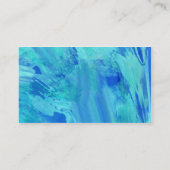 abstract achtergrondschilderij visitekaartje (Achterkant)