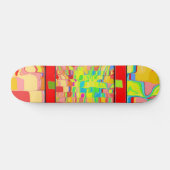 Abstract achtergrondskateboard skateboard (Horizontaal)
