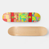 Abstract achtergrondskateboard skateboard (Horizontaal)