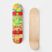 Abstract achtergrondskateboard skateboard (Voorkant)