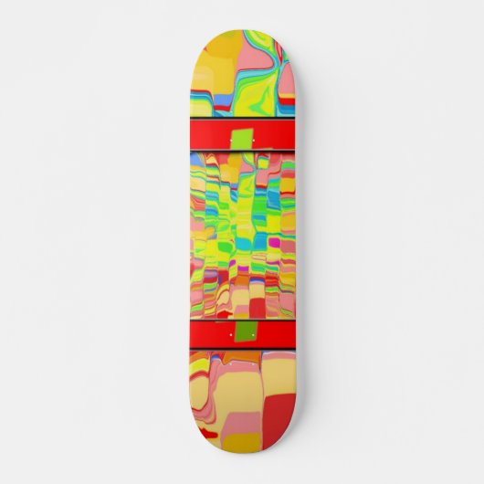Abstract achtergrondskateboard skateboard (Voorkant)