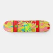 Abstract achtergrondskateboard skateboard (Horizontaal)