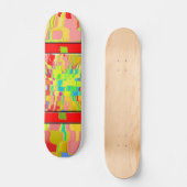 Abstract achtergrondskateboard skateboard (Voorkant)