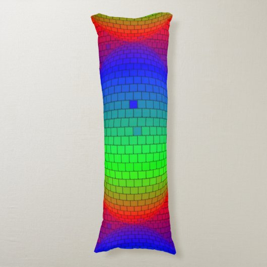 abstract achtergrondspectrumlicht lichaamskussen (Voorkant Verticaal)