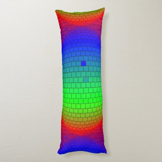 abstract achtergrondspectrumlicht lichaamskussen (Achterkant (Verticaal))