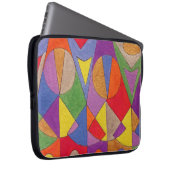 Abstract Acryl 1 Laptop Sleeve (Voorkant Rechts)