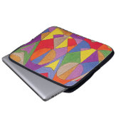 Abstract Acryl 1 Laptop Sleeve (Voorkant onderkant)