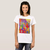 Abstract Acryl 1 T-shirt (Voorkant volledig)