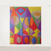 Abstract Acryl 1 Wandkleed (Voorkant)