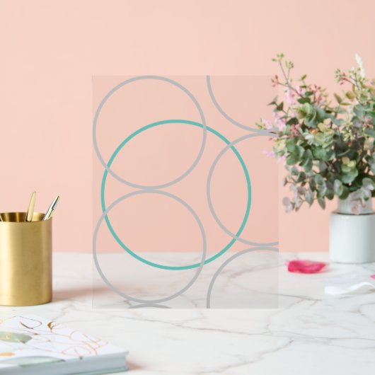 Abstract Acryl Bord (Huwelijk)