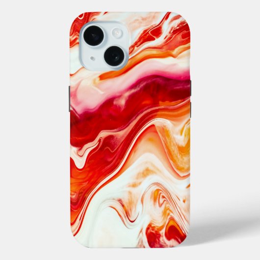 Abstract: Acryl spatverf Case-Mate iPhone Case (Achterkant)