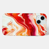 Abstract: Acryl spatverf Case-Mate iPhone Case (Achterkant (horizontaal))