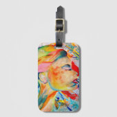 Abstract acrylBagagelabel Bagagelabel (Voorkant (verticaal))