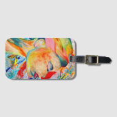 Abstract acrylBagagelabel Bagagelabel (Voorkant (horizontaal))