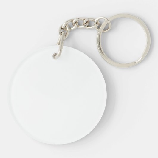 Abstract acrylic keychain (Achterkant)