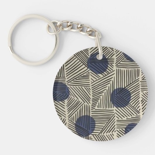 Abstract acrylic keychain (Voorkant)