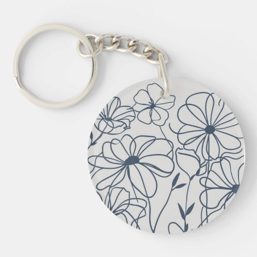 Abstract acrylic keychain (Voorkant)