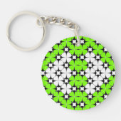 Abstract acrylic keychain (Voorkant)
