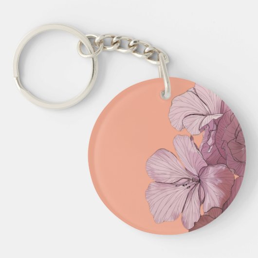 Abstract acrylic keychain-sleutelhanger sleutelhanger (Voorkant)