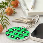 Abstract acrylic keychain-sleutelhanger sleutelhanger (Voorkant Rechts)