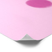 abstract acrylverf poster (Hoek)