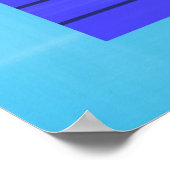 abstract acrylverf poster (Hoek)