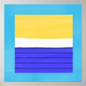 abstract acrylverf poster (Voorkant)