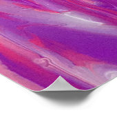 Abstract acrylzuur poster (Hoek)