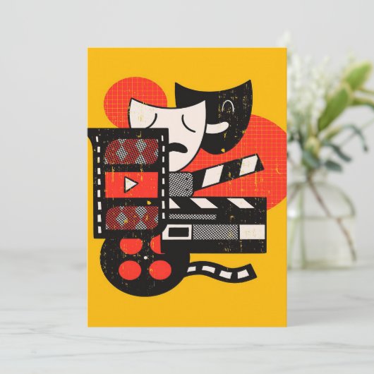 Abstract acteertheater| Dramatheater (Staand voorkant)