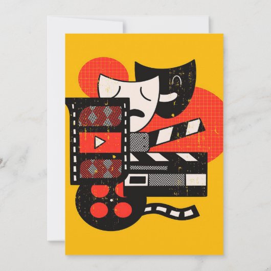 Abstract acteertheater| Dramatheater (Achterkant)