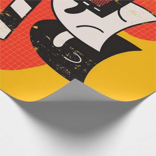 Abstract acteertheater| Dramatheater Cadeaupapier (Hoek)