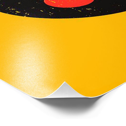 Abstract acteertheater| Dramatheater Foto Afdruk (Hoek)