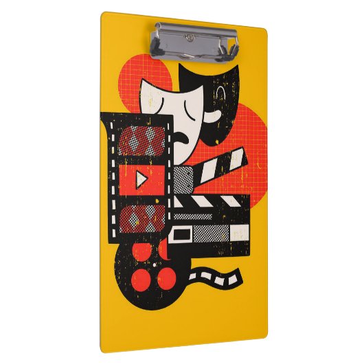 Abstract acteertheater| Dramatheater Klembord (Rechts)